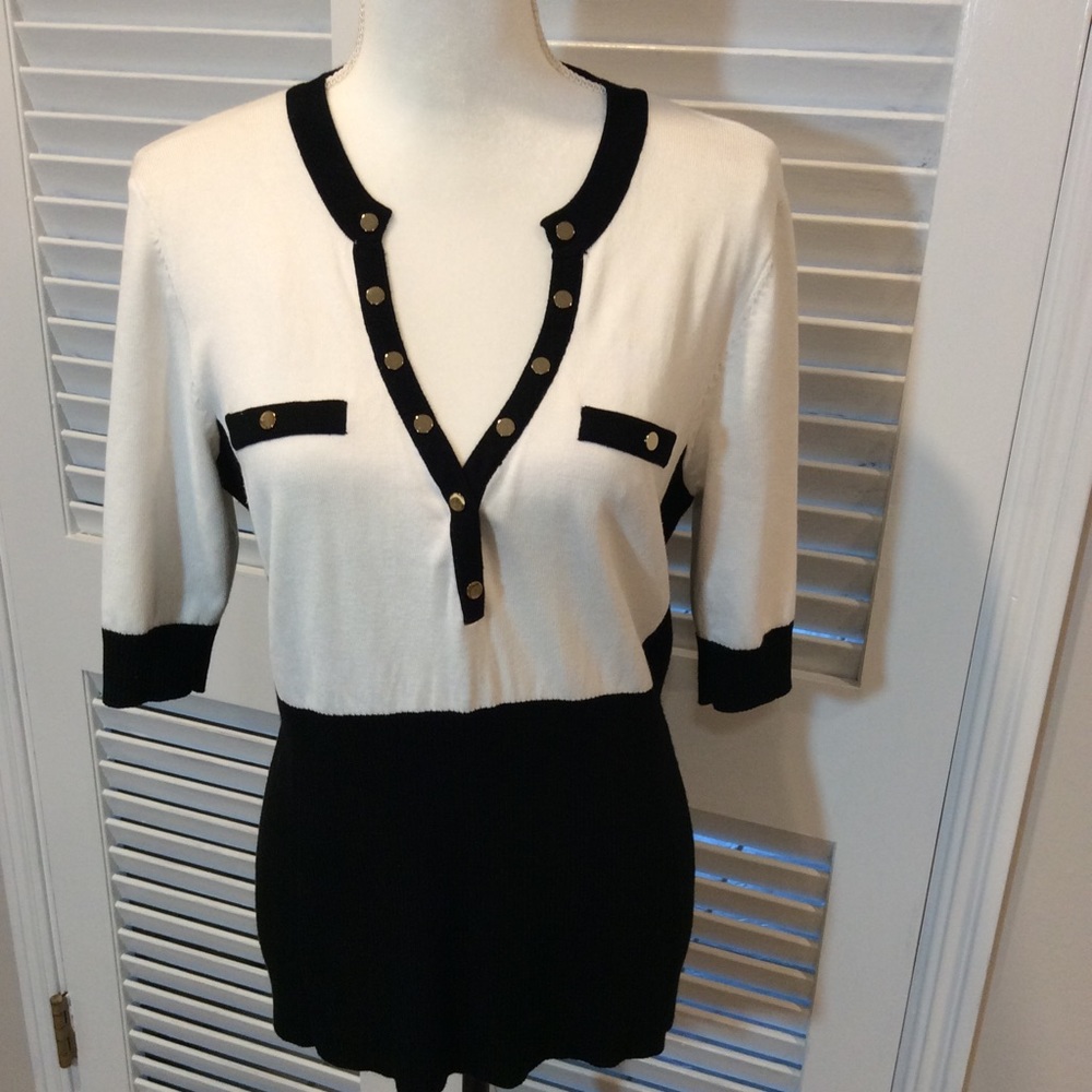 Cache Low Neck Sweater